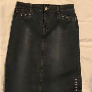Jean Skirt